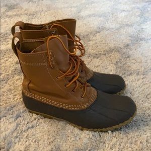 Barely worn Bean Boots